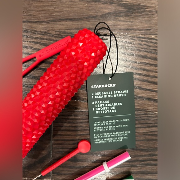 Starbucks reusable straw travel case NWT - Picture 2 of 2